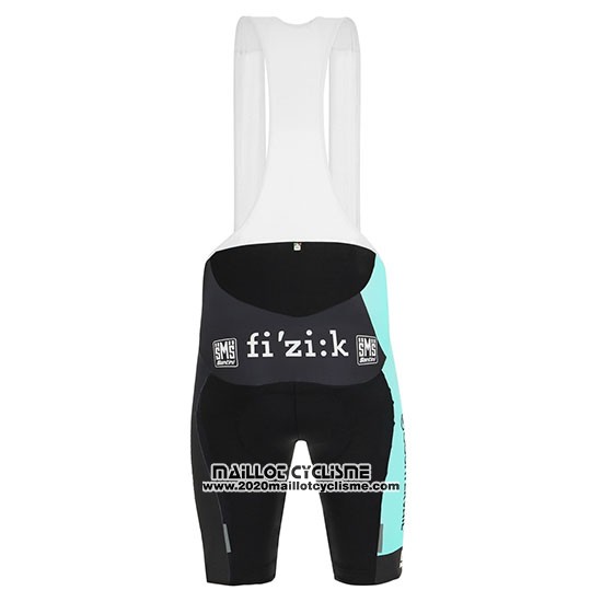2019 Maillot Ciclismo Bianchi Countervail Noir Vert Manches Courtes et Cuissard